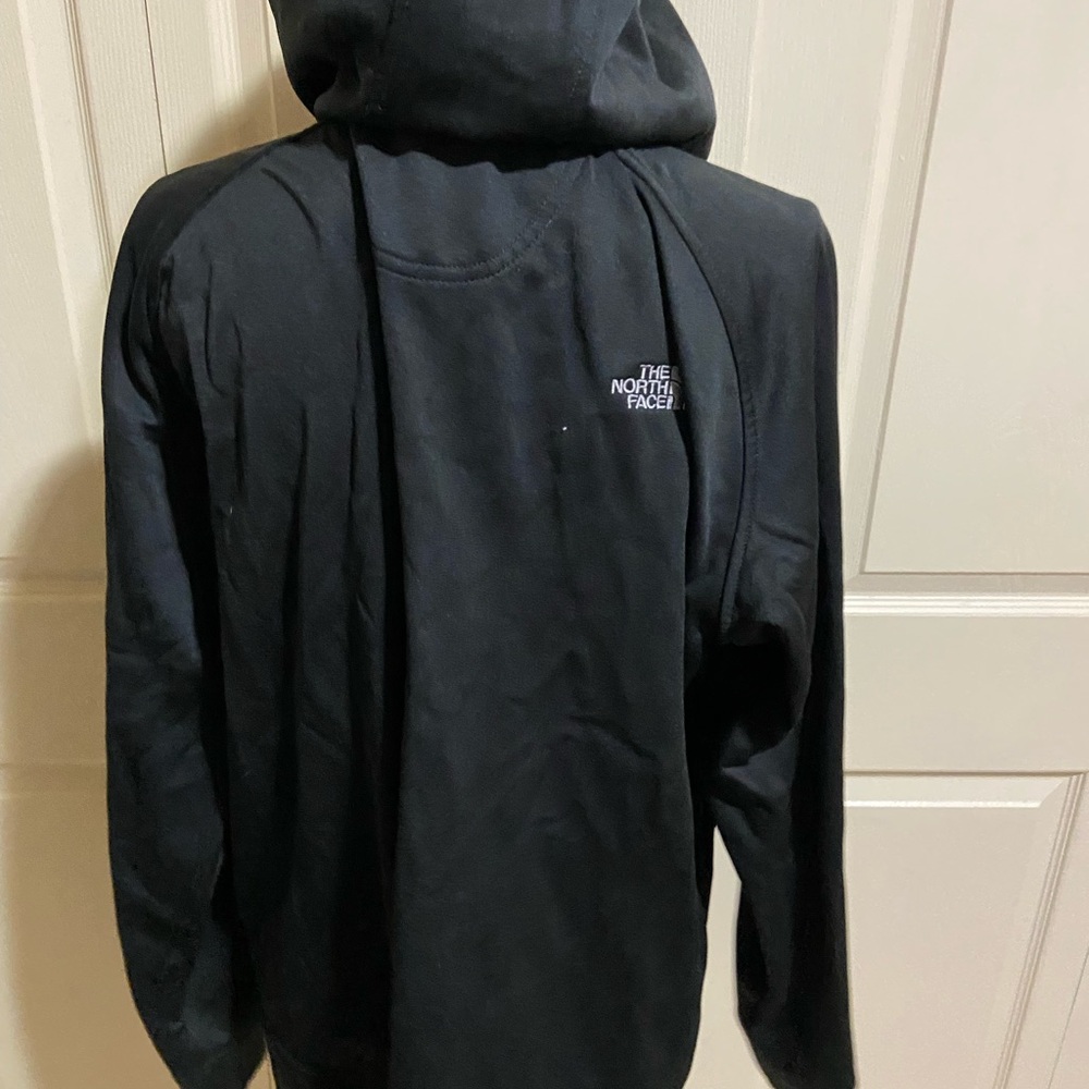 Men’s Large The North Face Black Hooded Full-Zip Jacket - Picture 3 of 5
